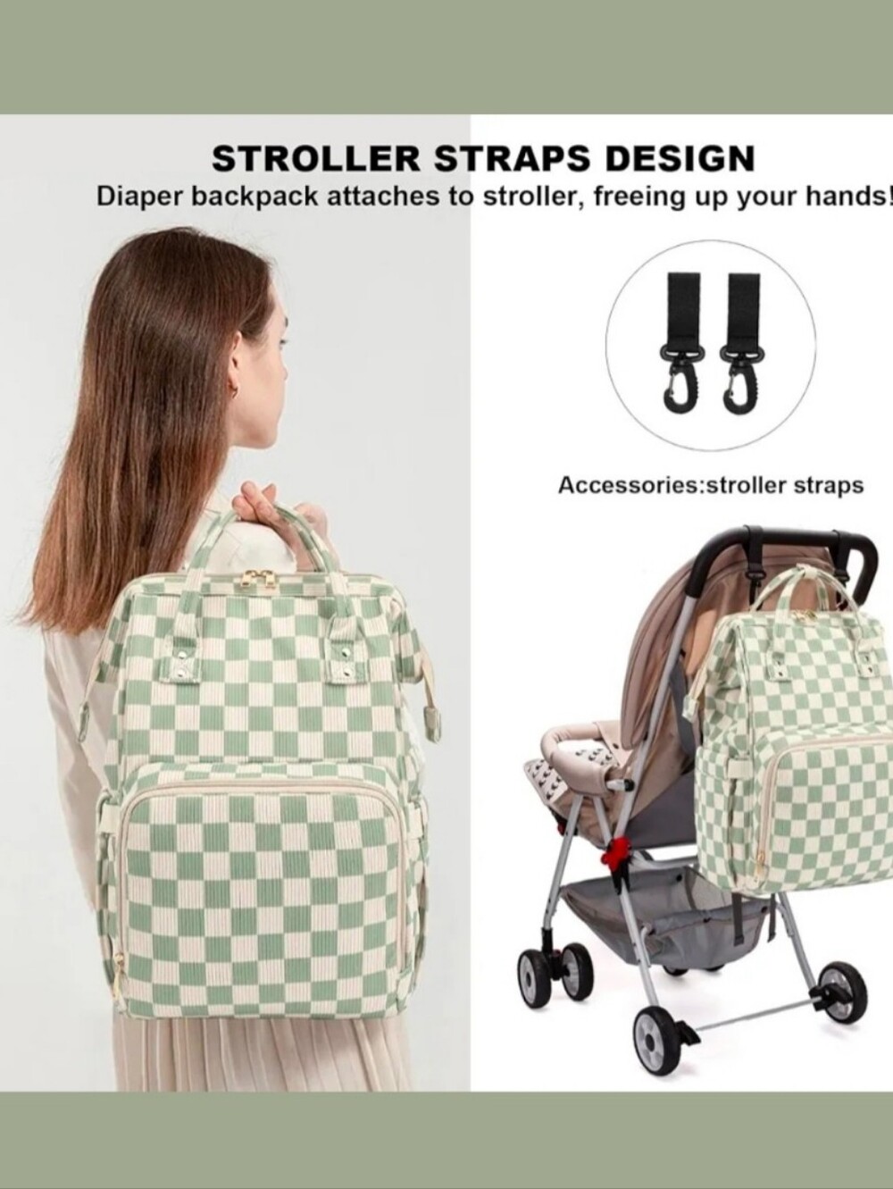 Baby Diaper Bag Backpack for Mom Or Travel Nappy Bag Boy Or Girl